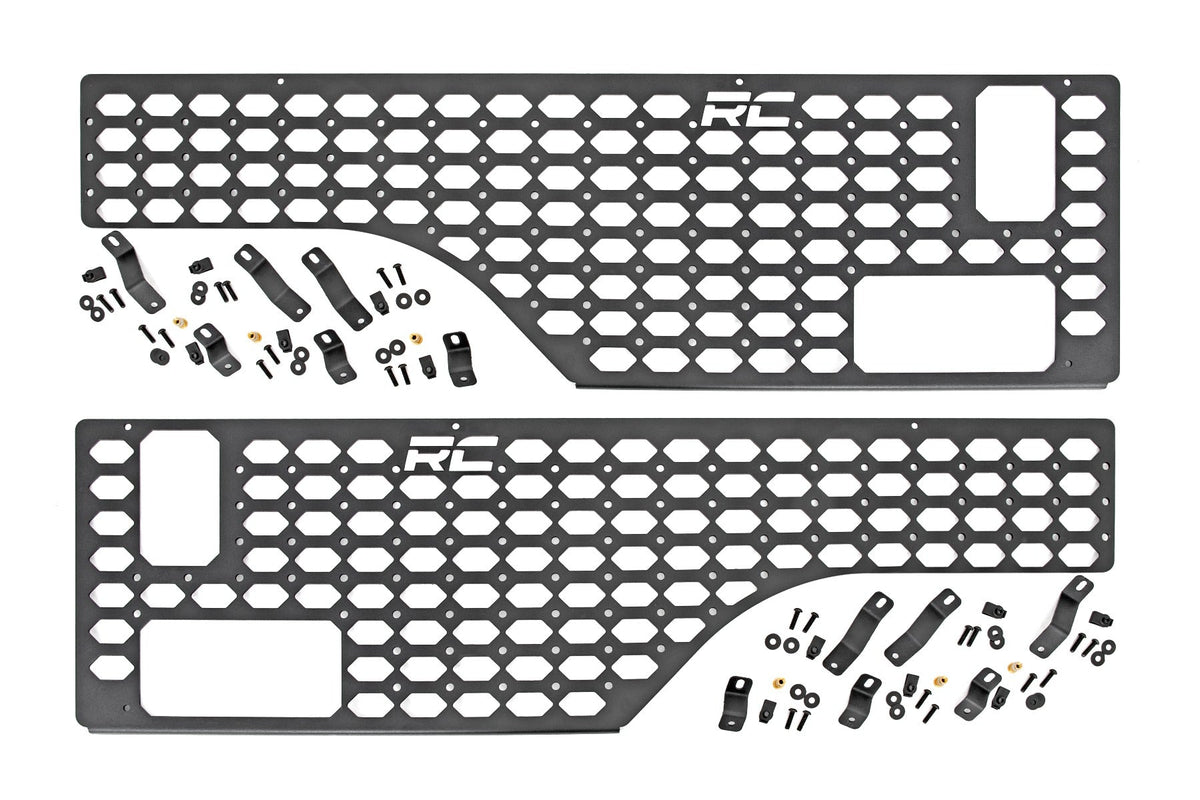 Rough Country Molle Bed Panel Kit Dr & Ps Combo Fits Jeep Gladiator Jt 4WD (20-23) 10636