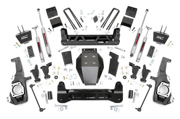 Rough Country 5 Inch Lift Kit Torsion Drop Chevy/fits gmc 2500Hd (20-24) 11030