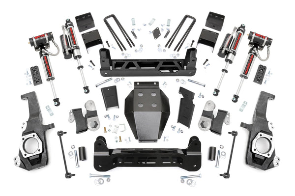 Rough Country 5 Inch Lift Kit Ntd Vertex Shocks Fits Chevy/GMC 2500HD (20-23) 10250