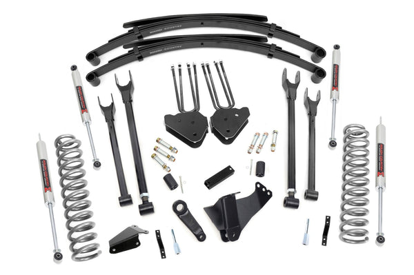 Rough Country 6 Inch Lift Kit Diesel 4 Link M1 Fits Ford F-250/F-350 Super Duty (05-07) 58240