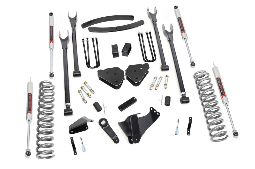 Rough Country 6 Inch Lift Kit Diesel 4 Link M1 Ford F-250/F-350 Super Duty (05-07) 58040