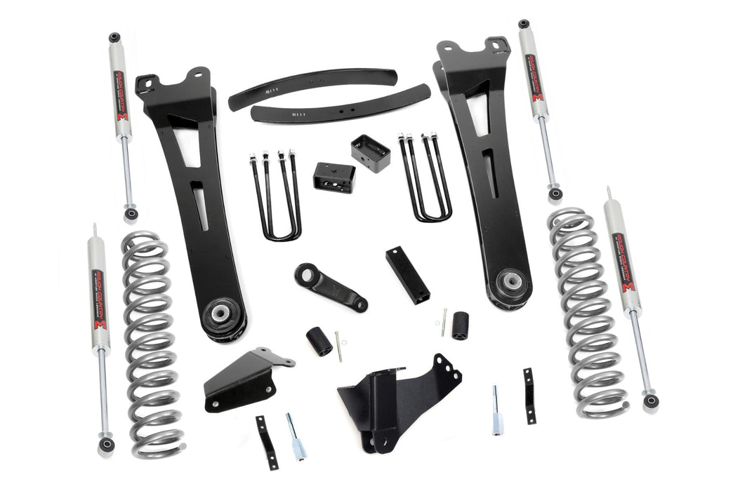 Rough Country 6 Inch Lift Kit Gas Radius Arm M1 Ford F-250/F-350 Super Duty (05-07) 53740