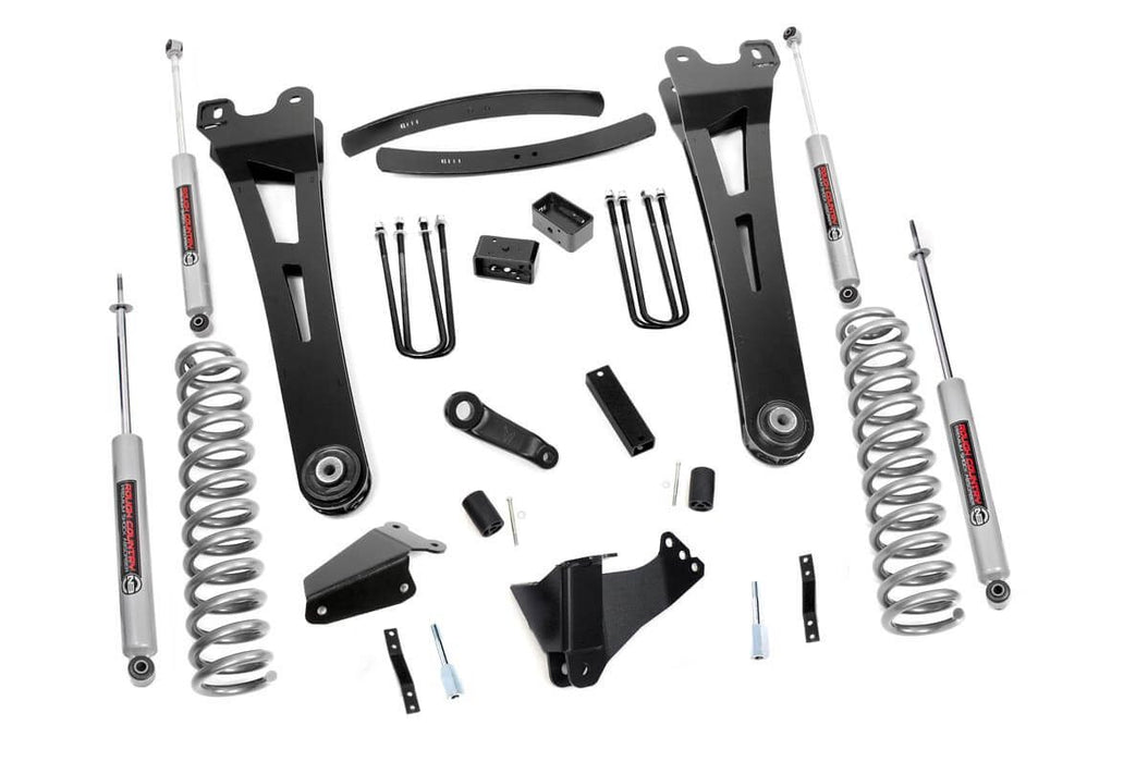 Rough Country 6 Inch Lift Kit Gas Radius Arm Ford F-250/F-350 Super Duty (05-07) 537.20