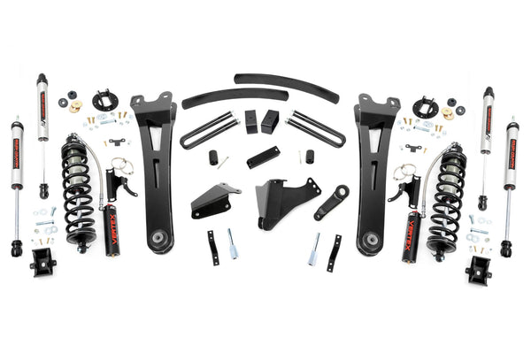 Rough Country 6 Inch Lift Kit Gas Radius Arm C/O V2 Fits Ford F-250/F-350 Super Duty (05-07) 53758