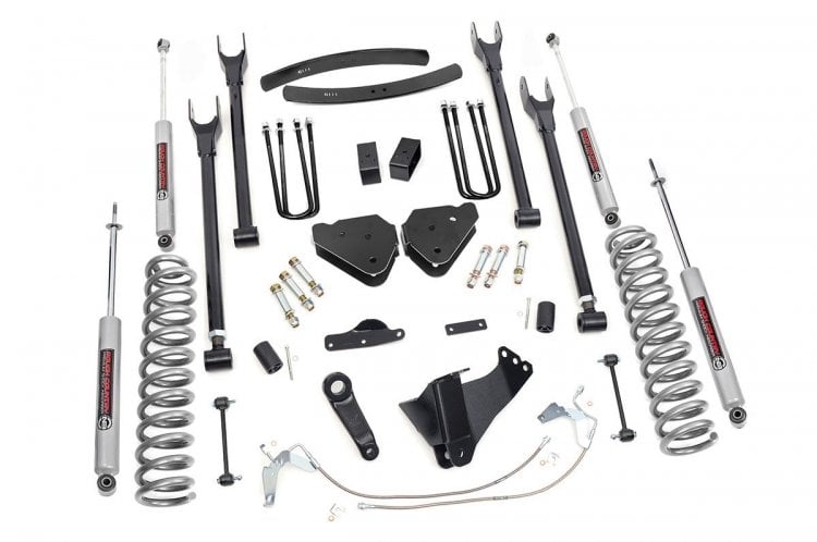 Rough Country 6 Inch Lift Kit Gas 4 Link Ford F-250/F-350 Super Duty (08-10) 588.20