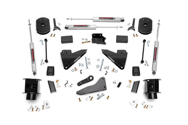 Rough Country 5 Inch Lift Kit Fr Spacer Radius Arm Drop Ram 2500 4Wd (14-18) 35720