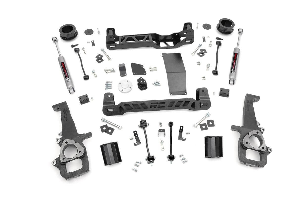 Rough Country 4 Inch Lift Kit Fits RAM 1500 4WD (2012-2018 & Classic) 33331