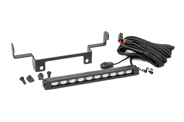 Rough Country Led Light Bumper Mount 10" Black Slimline Honda Pioneer 1000/Pioneer 1000-5 92001