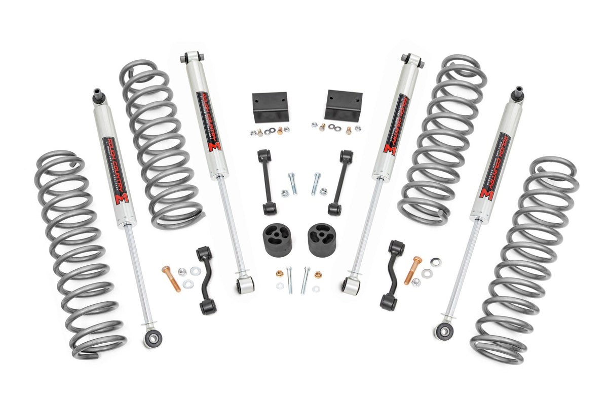 Rough Country 2.5 Inch Lift Kit Coils M1 Fits Jeep Wrangler Jl 4WD (2018-2023) 67740