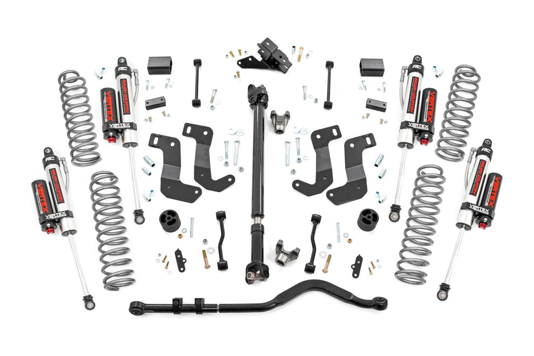 Rough Country 3.5" Lift Kit C/A Drop Fr D/S Vertex compatible with Jeep Wrangler Jl Rubicon (18-23) 69050
