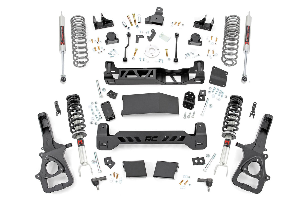 Rough Country 6 Inch Lift Kit M1/M1 Dual Rate Coils Fits RAM 1500 4WD (19-23) 33440