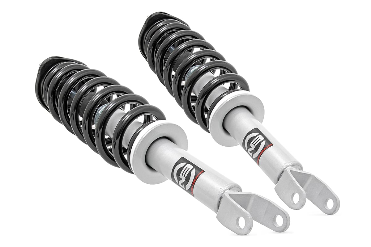 Rough Country 2 Inch Leveling Kit Loaded Strut Fits RAM 1500 2WD/4WD (2019-2023) 501061