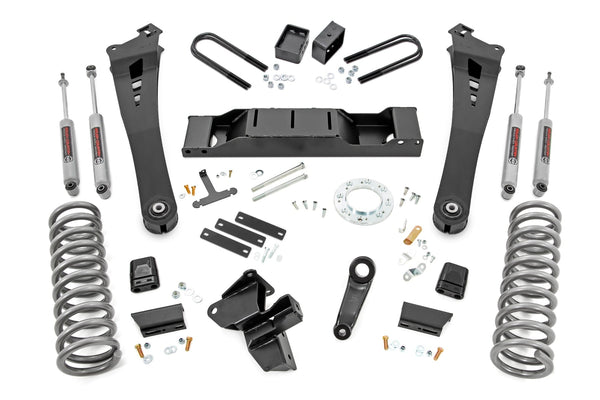 Rough Country 5 Inch Lift Kit DieselAisin Fits RAM 3500 4WD (2019-2023) 37830