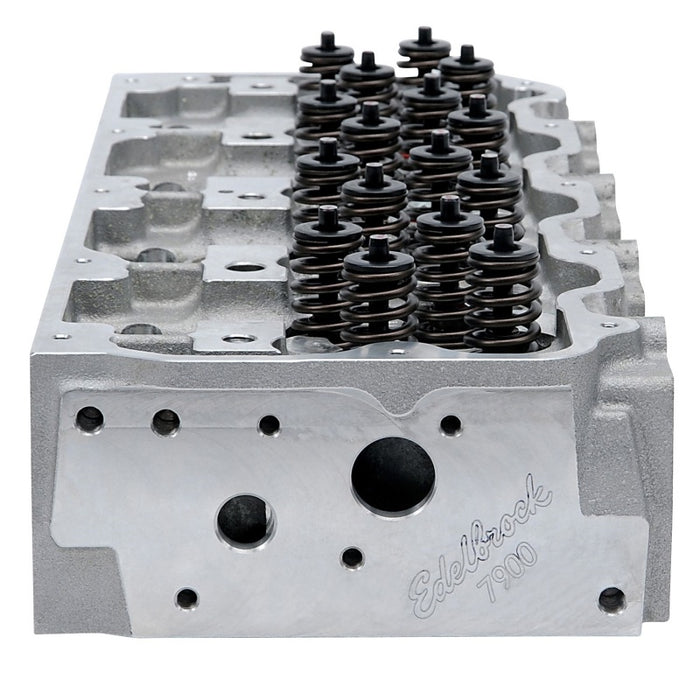 Edelbrock Cylinder Head 01-04 Chevy LB7 Duramax Diesel V8 6.6L Single Complete 79029