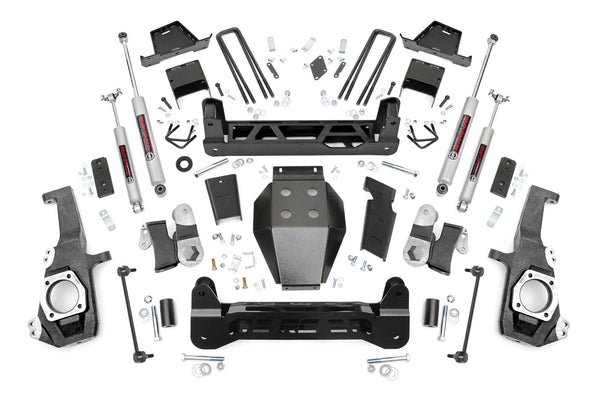Rough Country 7 Inch Lift Kit Ntd Chevy/fits gmc 2500Hd (20-23) 10130A