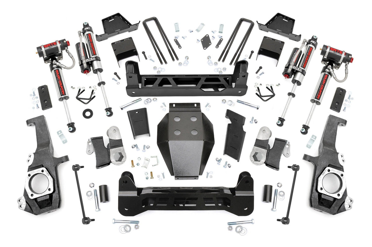 Rough Country 7 Inch Lift Kit Ntd Vertex Shocks Fits Chevy/GMC 2500HD (20-23) 10150