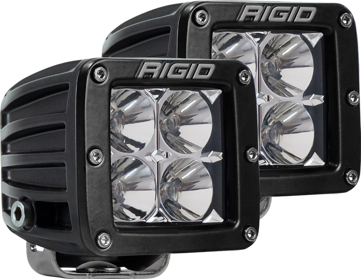 RIGID D-Series PRO Flood Beam, Pair, Universal, 2-Pack 202113