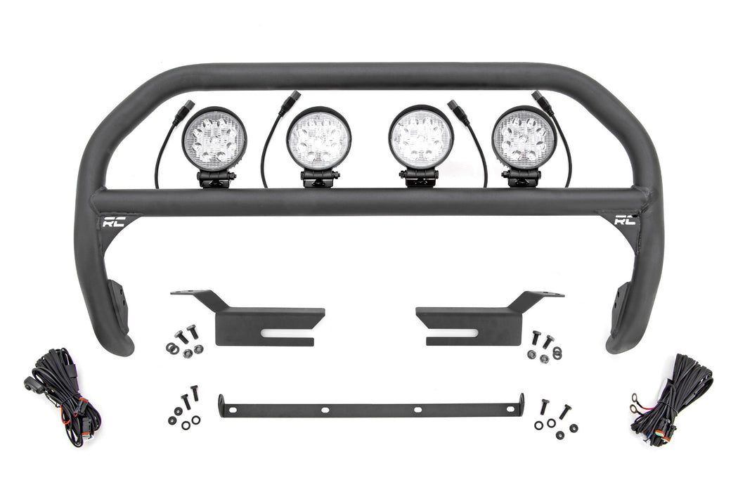 Rough Country Nudge Bar 4 Inch Round Led (X4) Ford Bronco 4Wd (2021-2023) 51049