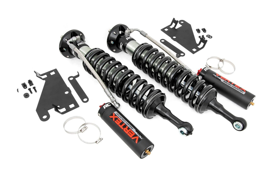 Rough Country Vertex 2.5 Adjustable Coilovers Front 3.5" Toyota Tundra (22-23)