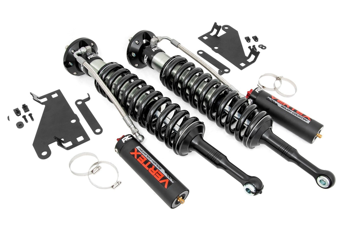 Rough Country Vertex 2.5 Adjustable Coilovers Front 6" Fits toyotaTundra (22-23) 689050