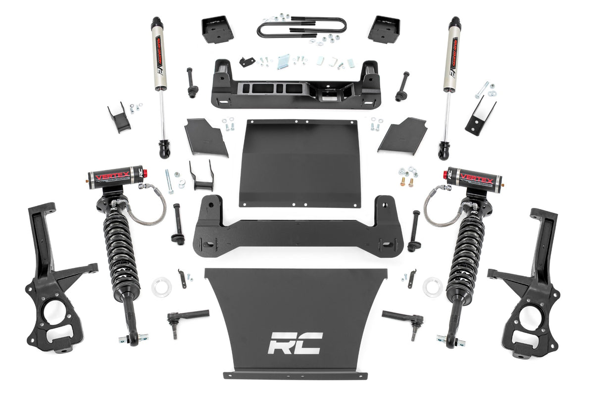 Rough Country 6 Inch Lift Kit Mono Leaf Rear Vertex/V2 Fits Chevy Silverado 1500 (22-23) 21657