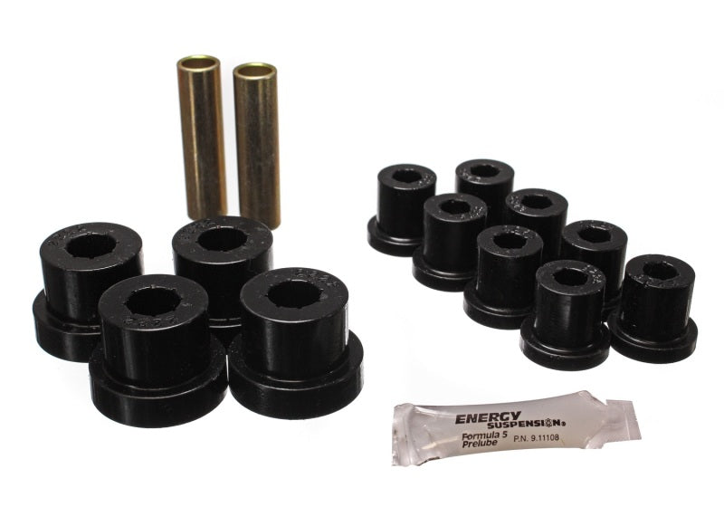 Energy Suspension compatible with Jeep Spring Bushing Set Black 2.2115G