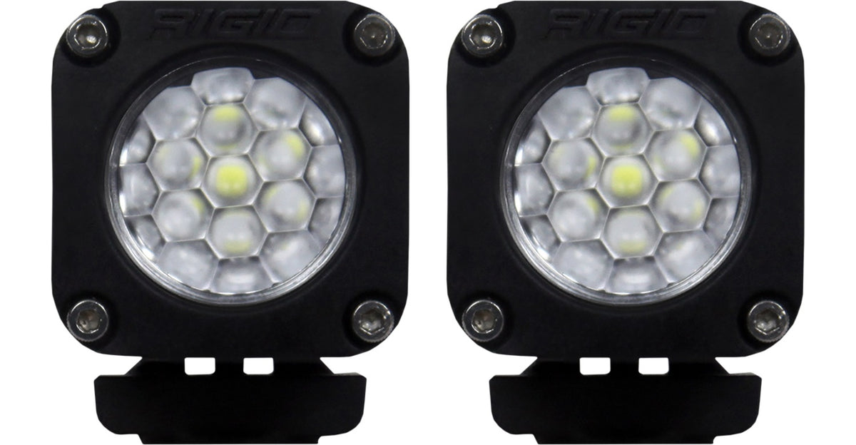 RIGID Black Back-Up Light Kit (Ignite LED Diffused, Surface Mount) 20541
