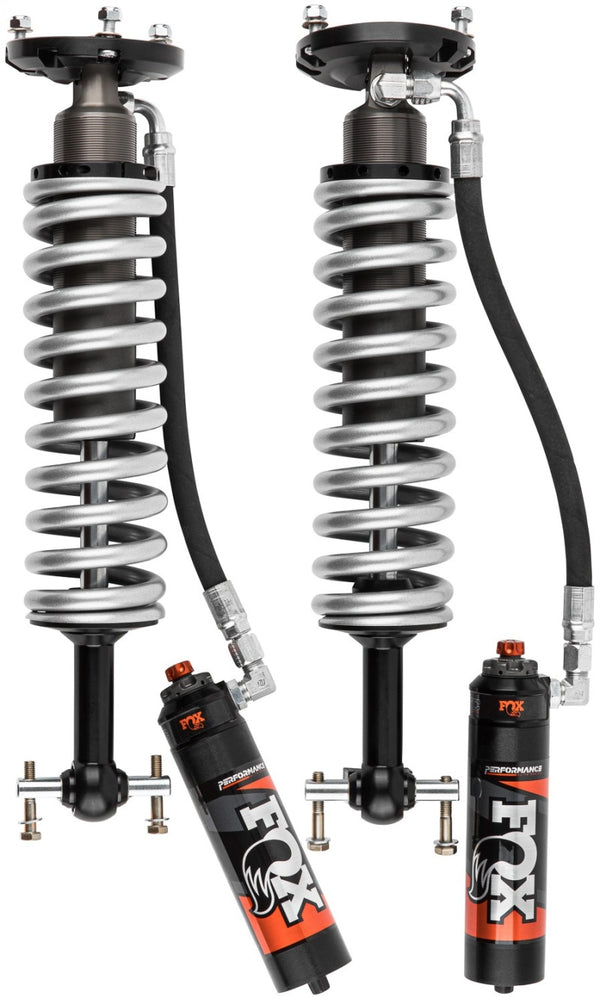 FOX Pair 19-ON GM 1500 Front Coilover 2.5 Series Al Non-TB/Non-AT4 0-2" Lift TB/AT4 No Lift 883-06-157
