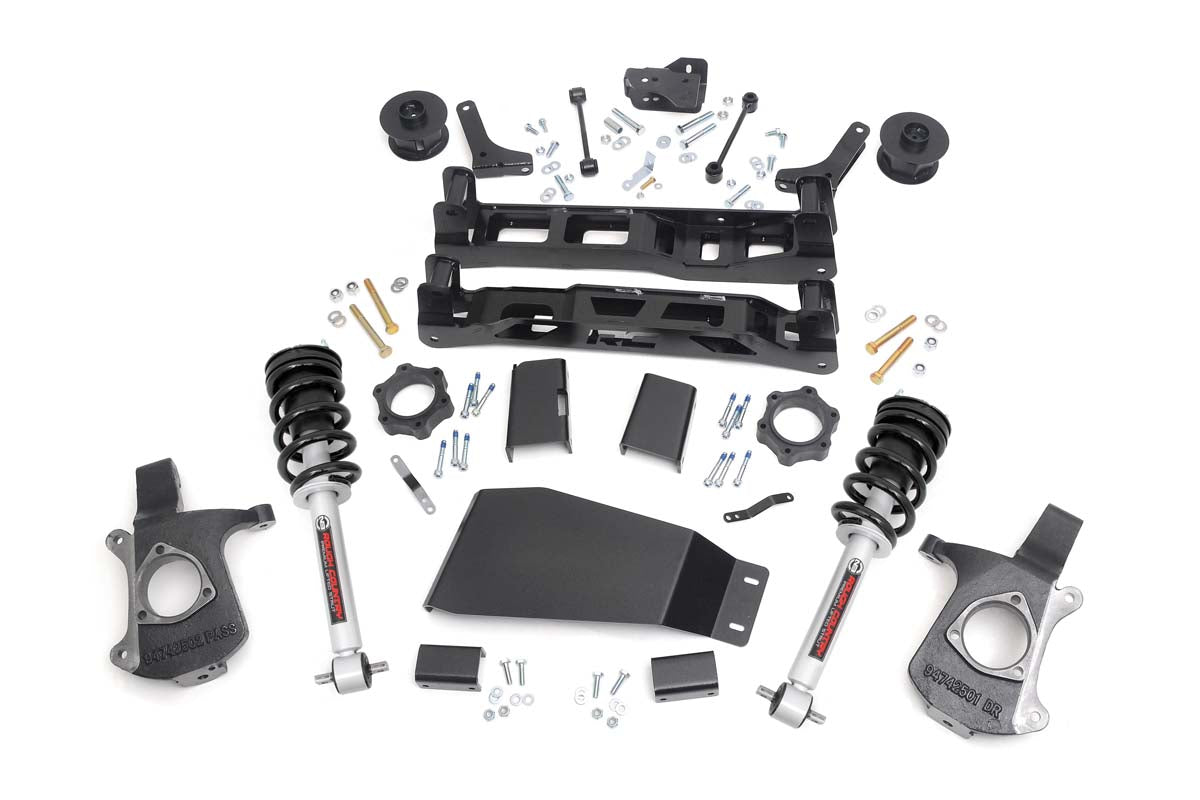Rough Country 5 Inch Lift Kit N3 Struts Fits Chevy Avalanche 1500 2WD/4WD (07-13) 20801