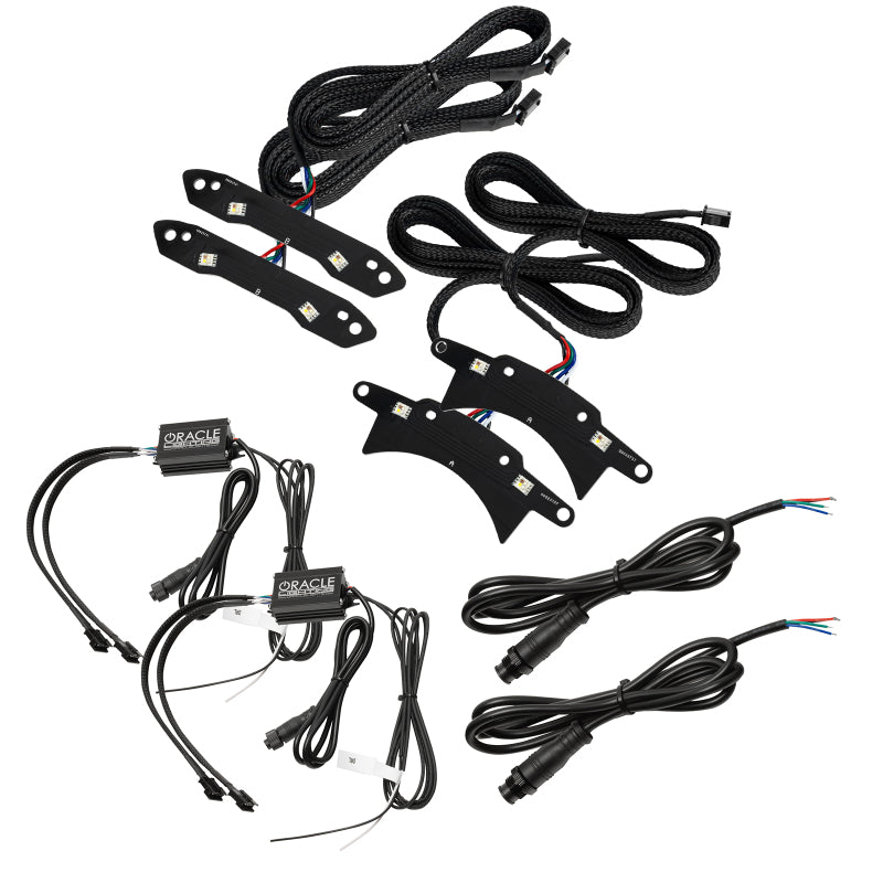 Oracle 15-21 Fits Dodge Challenger RGB+W Headlight DRL Upgrade Kit Colorshift+W See Warranty 1329-339