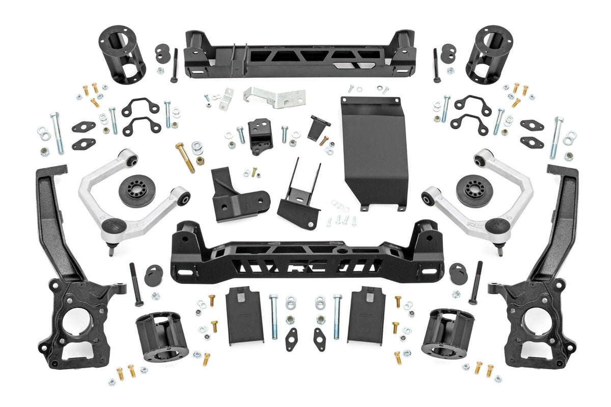 Rough Country 7 Inch Lift Kit 4-Door Base Fits Ford Bronco 4WD (2021-2023) 51083