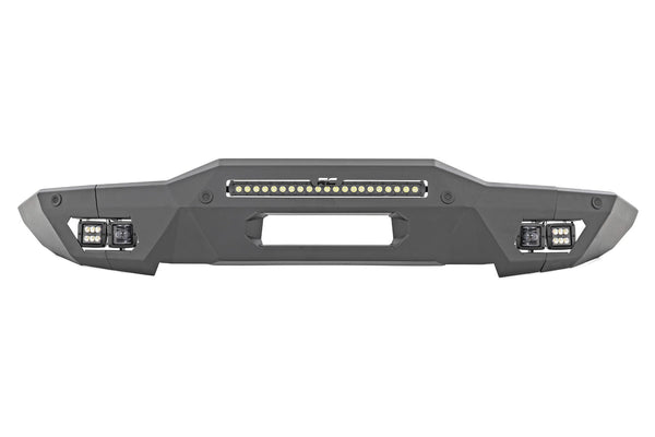 Rough Country Front Bumper Modular Full Wings Flood Fog Ford Bronco (21-23) 51076