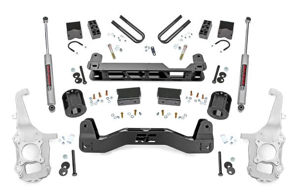 Rough Country 4 Inch Lift Kit Fits Ford F-150 2WD (2021-2023) 40830