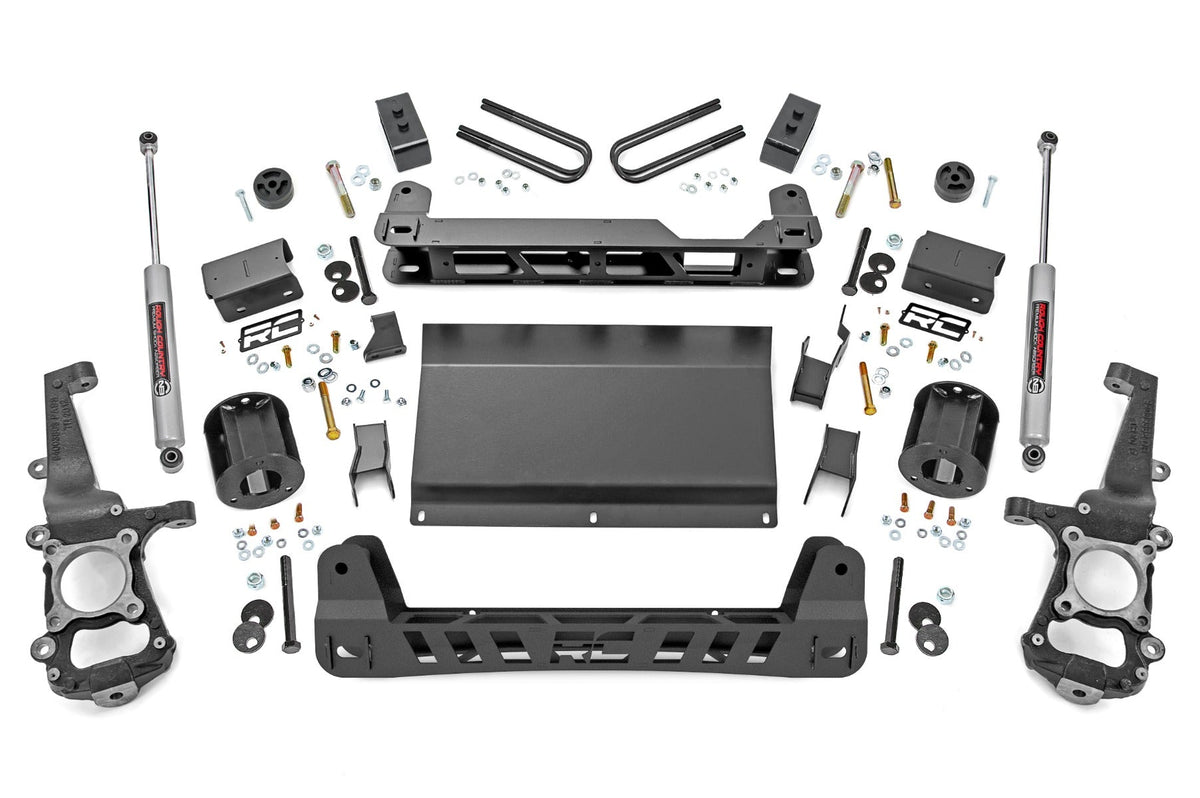 Rough Country 4 Inch Lift Kit Fits Ford F-150 Tremor 4WD (2021-2023) 40730