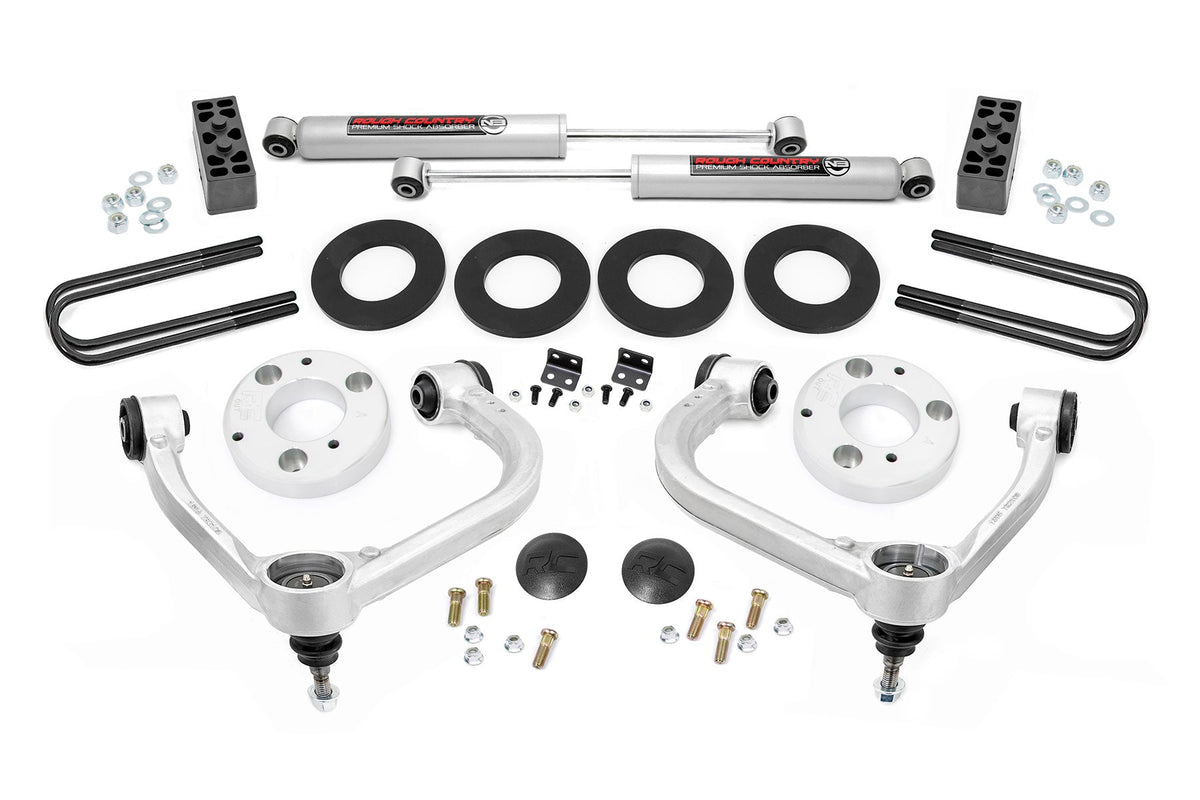 Rough Country 3 Inch Lift Kit Forged Uca Fits Ford F-150 4WD (2023) 41430