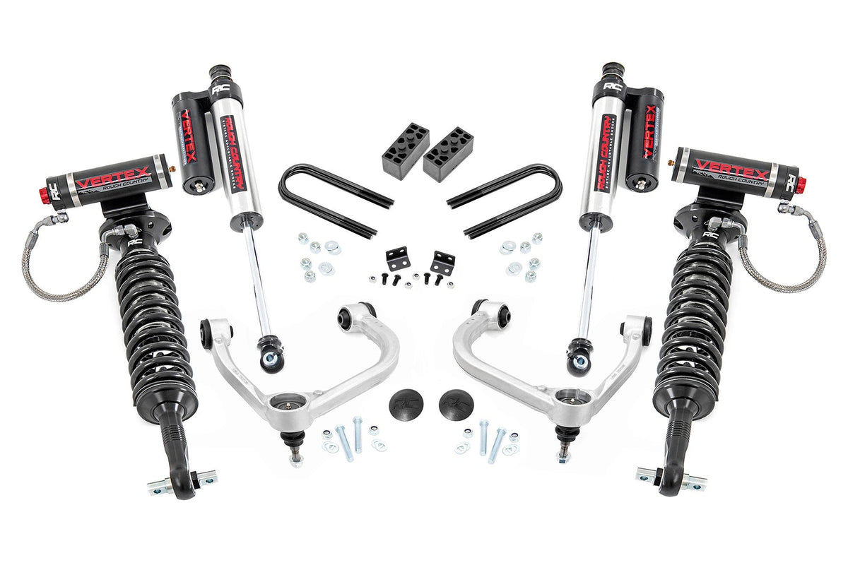 Rough Country 3 Inch Lift Kit Fabbed Uca Vertex Ford F-150 4Wd (2023) 41450