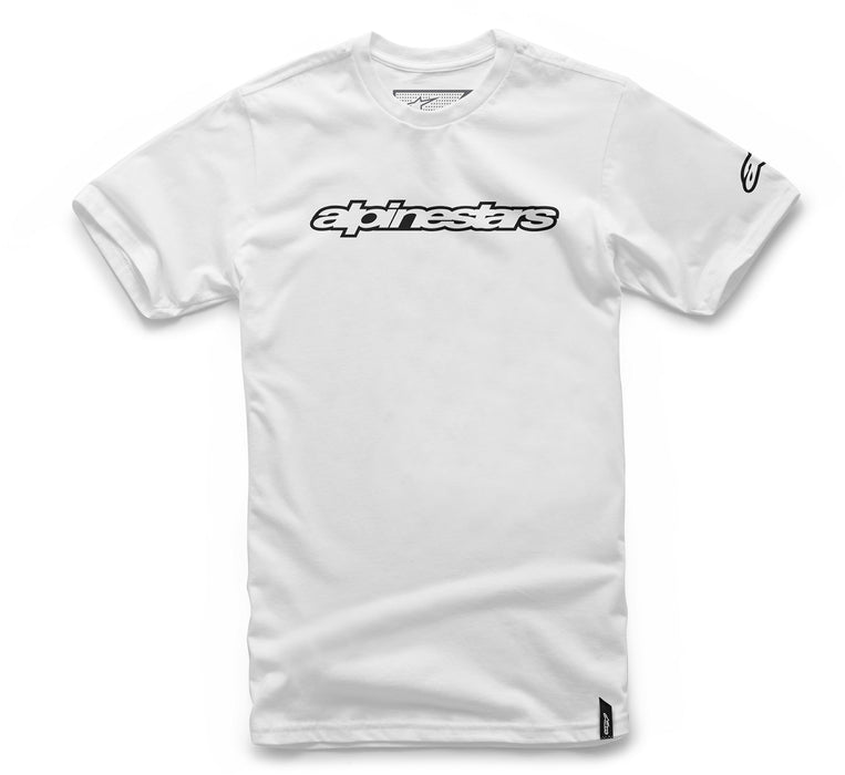 Alpinestars Wordmark Tee White Md 1036-72015-20-M