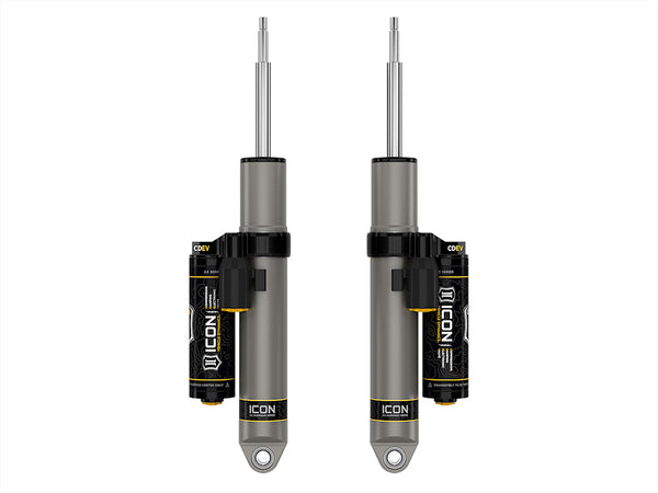 Icon 2014-Up Ram 2500 Air Ride Rear 2.5 Vs Piggyback Cdev Shock Absorber Pair 217708EP