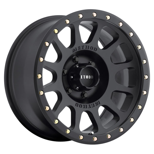 Method MR305 NV 20x9 +18mm Offset 6x135 94mm CB Matte Black Wheel MR30529016518