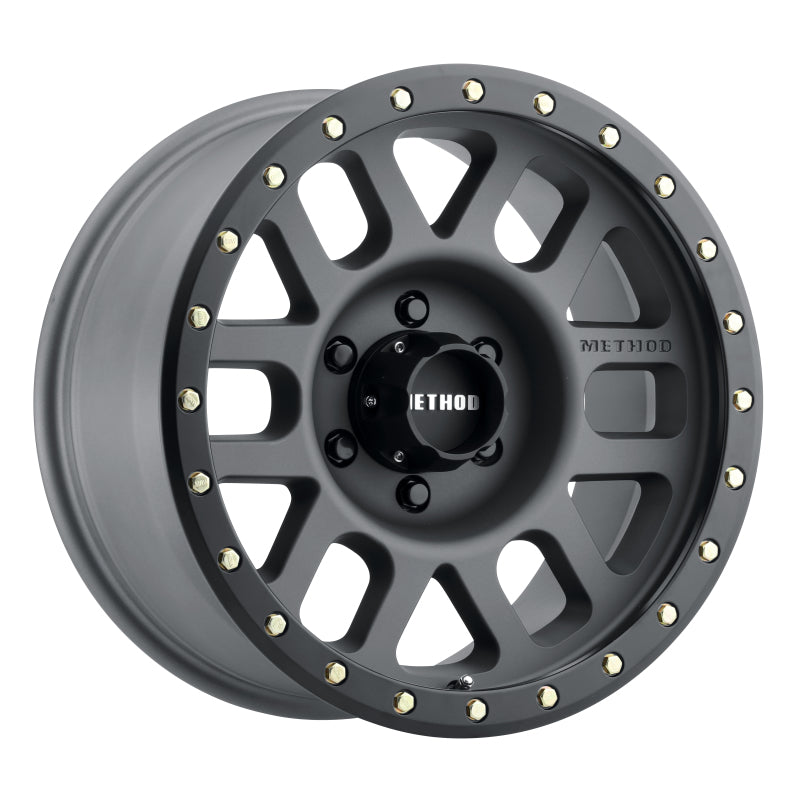 Method MR309 Grid 18x9 0mm Offset 6x5.5 108mm CB Titanium/Black Street Loc Wheel MR30989060800