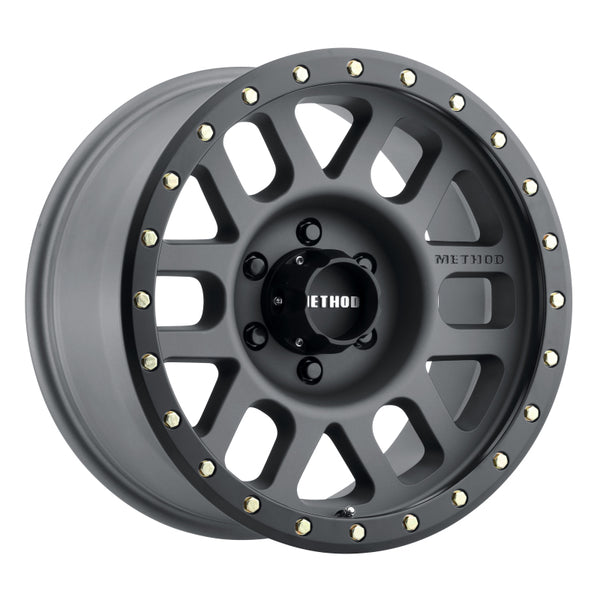 Method MR309 Grid 18x9 0mm Offset 6x5.5 108mm CB Titanium/Black Street Loc Wheel MR30989060800