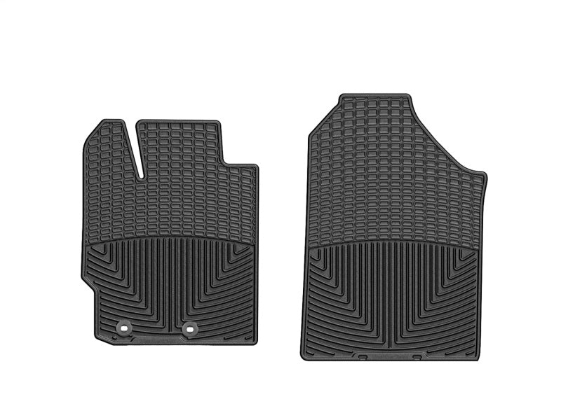 WeatherTech 12+ Toyota Yaris Front Rubber Mats Black W263