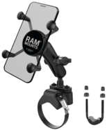 Ram Mounts Atv/Utv Rail Mount With Ram X-Grip Phone Cradle RAM-B-231-2-UN7U