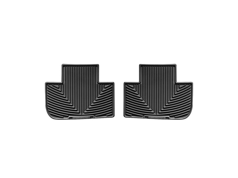 WeatherTech 05+ Cadillac STS Rear Rubber Mats Black W193