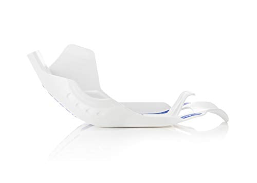 Acerbis Glide Plate (WHITE/BLUE) For 19-22 KTM 450SXF