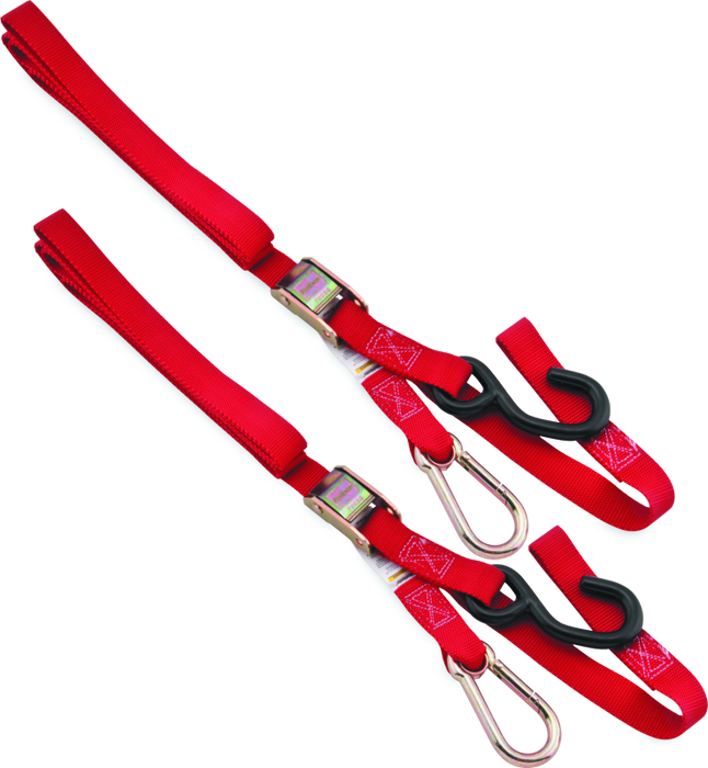 BikeMaster Tiedown Carabiner Softhook Red 100536