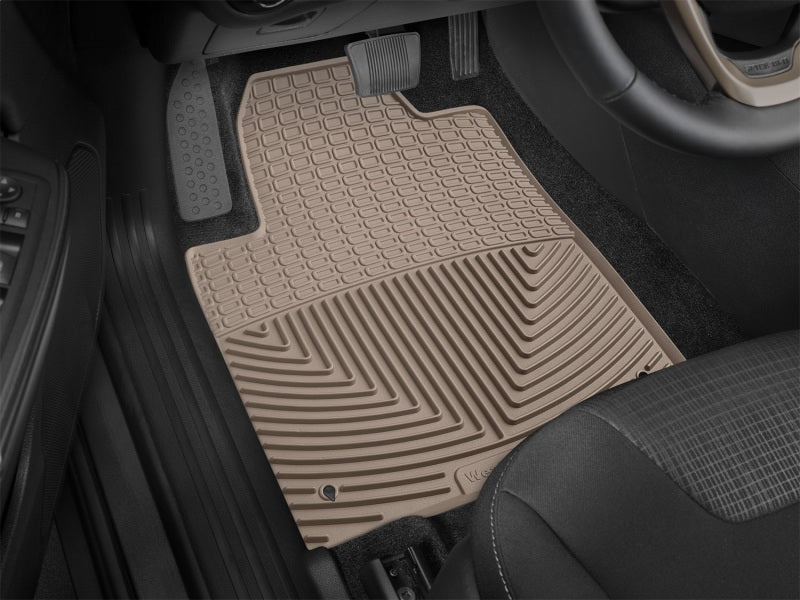 WeatherTech 2015 compatible with Jeep Cherokee Front Rubber Mats Tan W383TN