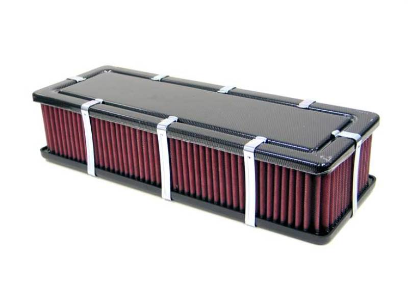 K&N Custom Racing Assembly Airbox Universal Blank Black 100mm 56-9188-1