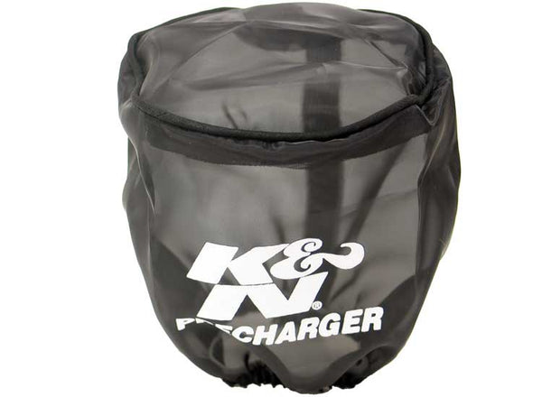 K&N Precharger Air Filter Wrap Black Universal 4in. Height 4in. Inside Diameter 22-8011PK