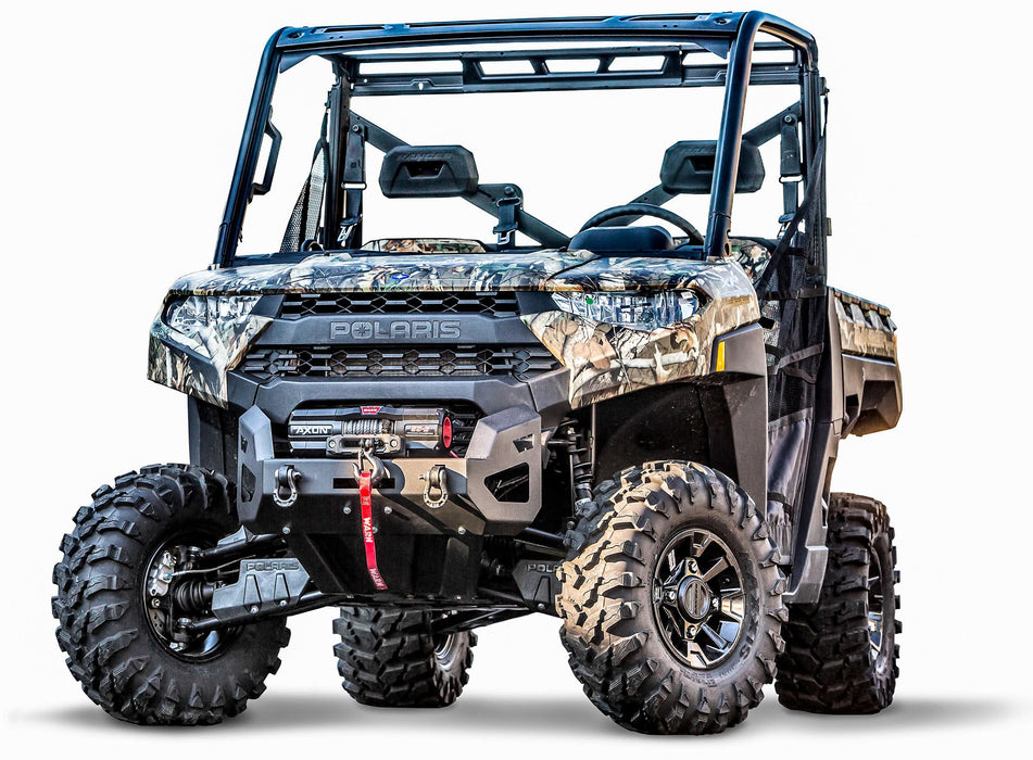 WARN 101708 Front UTV Bumper for Polaris Ranger XP: 900 (2014-19), 1000 (2018-19)